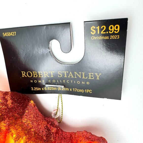 Robert Stanley Home Collection Dinosaur Christmas Ornament 3.25" x 6.625" - Picture 6 of 8